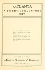 Cover of: Atlanta by Atlanta. Chamber of commerce