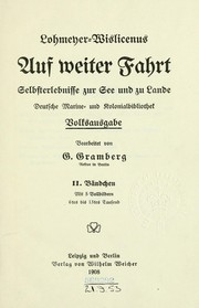 Cover of: Auf weiter Fahrt: Selbsterlebnisse zur See und zu Lande. Bearb. von G. Gramberg.  2. unveränderte Aufl