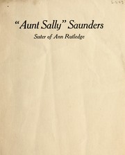 Cover of: "Aunt Sally" Saunders by Samuel Carlyle Schaeffer