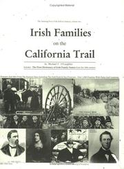 Cover of: Irish Families on the California Trail by 