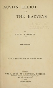 Cover of: Austin Elliot by Henry Kingsley