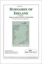 Cover of: The All New Surnames of Ireland by Edward Neafsey