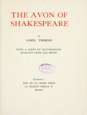 Cover of: The Avon of Shakespeare