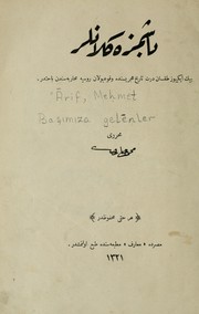 Cover of: Başimiza gelēnler by Meḥmet 'Ārif