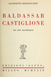 Baldassar Castiglione by Giannetto Bongiovanni