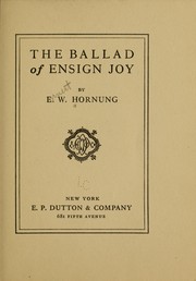 Cover of: The ballad of Ensign Joy