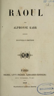 Cover of: Baonl par Alphonse Karr