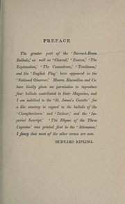 Cover of: Barrack-room ballads and other verses by Rudyard Kipling
