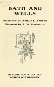 Cover of: Bath and Wells
