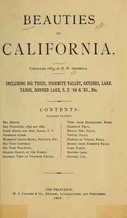 Cover of: Beauties of California