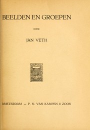 Cover of: Beelden en groepen by Jan Pieter Veth