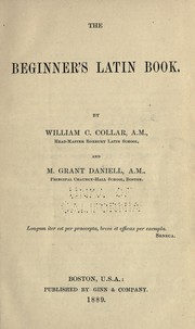 Cover of: The beginners' Latin book