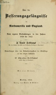 Cover of: Über die Besserungsgefängnisse in Nordamerika und England: nach eigenen Beobachtungen in den Jahren 1838 bis 1843