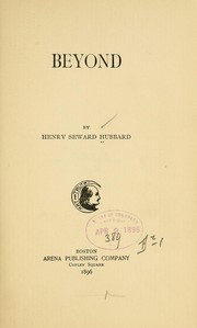 Cover of: Beyond | Henry Seward Hubbard