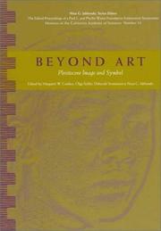 Cover of: Beyond Art: Pleistocene Image and Symbol (Wattis Symposium Series in Anthropology)