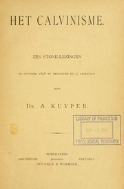 Cover of: Bilderdijk in zijne nationale beteekenis: rede gehouden te Amsterdam op 1 Oct. 1906