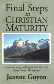 Cover of: Final Steps in Christian Maturity