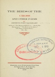 Cover of: The birds of the cross, and other poems