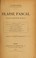 Cover of: Blaise Pascal : études d'histoire morale