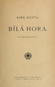 Bílá Hora by Krofta, Kamil