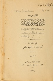 Cover of: Bālḳān ḥarbinde neden münhezim ōlduk