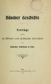 Bündner Geschichte