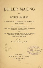 Cover of: Boiler making for boiler makers. | William Henry Ford