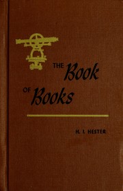 Cover of: The Book of Books.