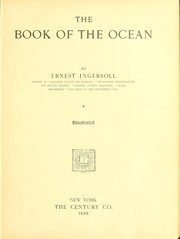 Cover of: The book of the ocean | Ernest Ingersoll