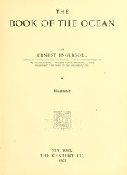 Cover of: The book of the ocean