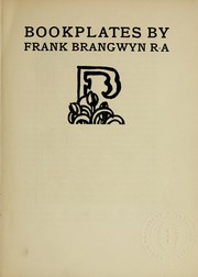 Cover of: Bookplates : / by Frank Brangwyn r.a.