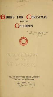 Books for Christmas for the children by Pratt Institute. Free Library