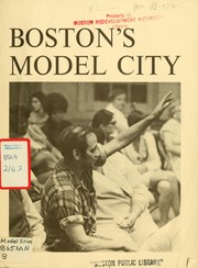 Boston's model city by Boston Model City Program