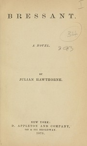 Cover of: Bressant, a novel