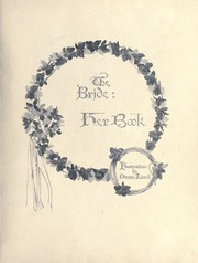 Cover of: The bride: her book