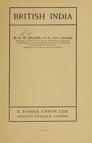 Cover of: British India