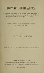 British South Africa by Colin Turing Campbell