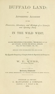 Cover of: Buffalo land by W. E. Webb, W. E. Webb