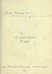 Cover of: A California fairy by George H. Stipp