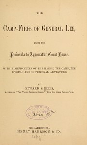 Cover of: The camp-fires of General Lee