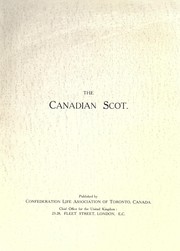 Cover of: The Canadian Scot by Confederation Life Association