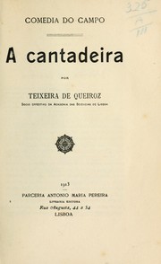 Cover of: A cantadeira