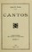 Cover of: Cantos