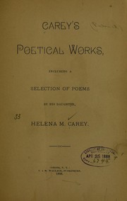 Cover of: Carey