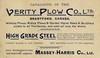 Cover of: Catalogue of the Verity Plow Co., Ltd.