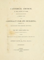 Cover of: Catterick church, in the county of York