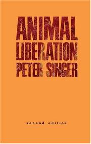 Cover of: Animal liberation
