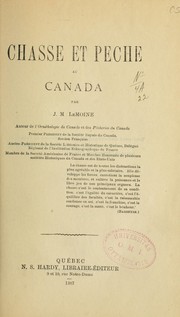 Cover of: Chasse et peche au Canada