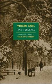 Cover of: Virgin soil by Ivan Sergeevich Turgenev