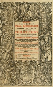 Cover of: Chirurgische Bücher und Schrifften by Paracelsus
